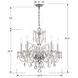 Traditional Crystal 5 Light 22 inch Polished Chrome Chandelier Ceiling Light in Clear Hand Cut