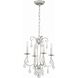 Ashton 4 Light 16 inch Olde Silver Mini Chandelier Ceiling Light in Clear Hand Cut