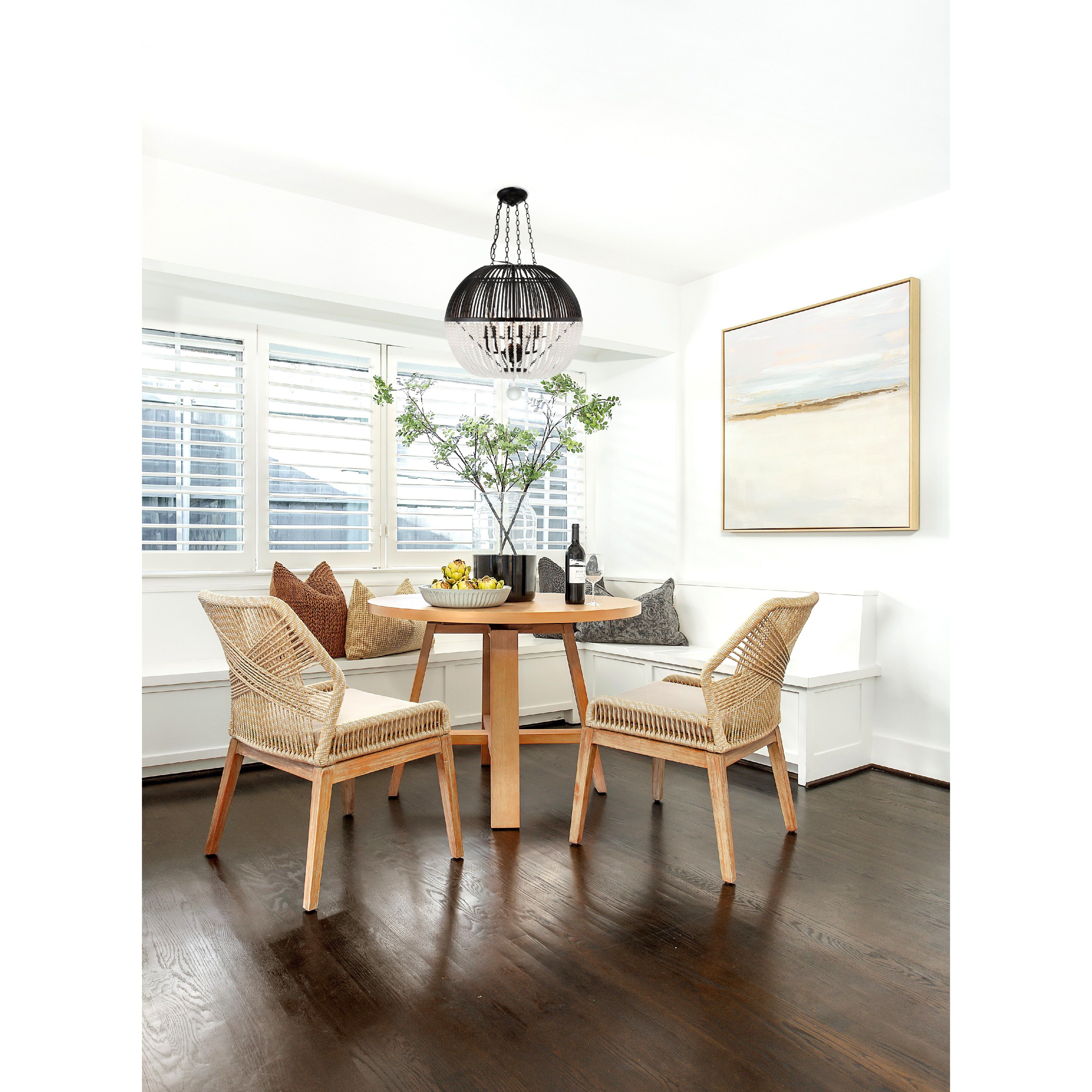 Duval Pendant Ceiling Light in Matte Black