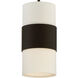 Grayson 1 Light 6 inch Dark Bronze Mini Pendant Ceiling Light