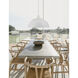 Soto 1 Light 20 inch White Chandelier Ceiling Light