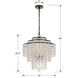 Arielle 4 Light 18 inch Dark Bronze Chandelier Ceiling Light