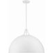 Soto Pendant Ceiling Light in White