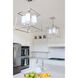 Sylvan 4 Light 16 inch Polished Nickel Mini Chandelier Ceiling Light