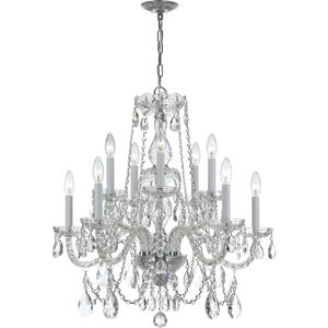 Traditional Crystal 10 Light 26.00 inch Chandelier