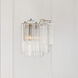 Addis Wall Sconce Wall Light in Tronchi Glass Clear