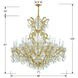 Maria Theresa 25 Light 46 inch Gold Chandelier Ceiling Light in Clear Spectra