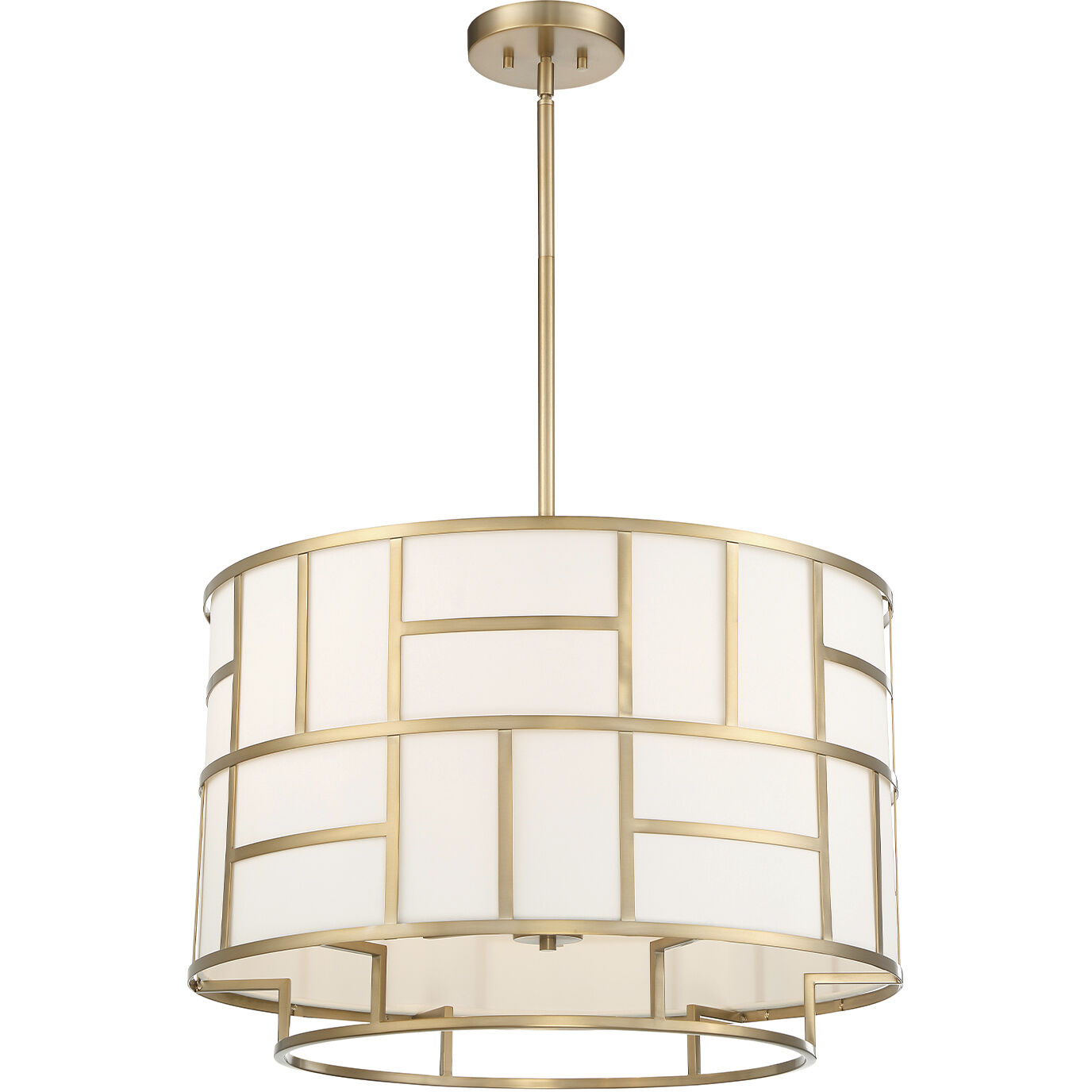 Danielson 6 Light 24.75 inch Vibrant Gold Chandelier Ceiling Light