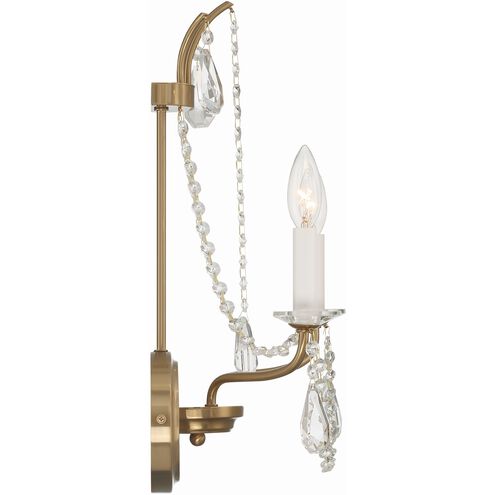 Karrington 2 Light 12.5 inch Aged Brass Sconce Wall Light