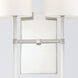 Veronica Bath Wall Light in Polished Nickel