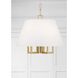 Westwood 5 Light 16 inch Vibrant Gold Pendant Ceiling Light