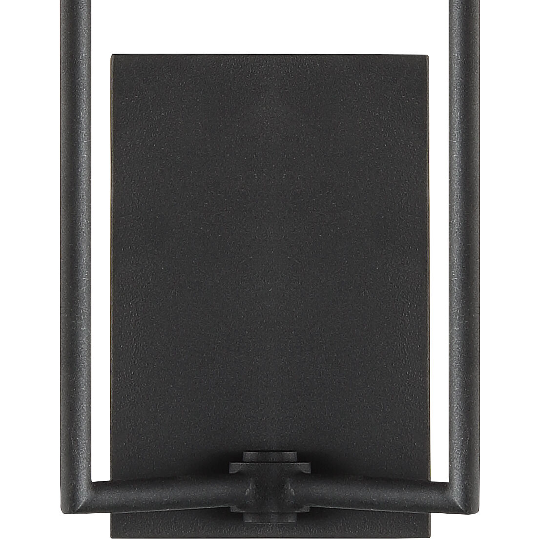 Lena Bath Wall Light in Black Forged