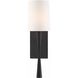 Trenton Sconce Wall Light in Black Forged
