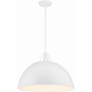 Soto 1 Light 20 inch White Chandelier Ceiling Light
