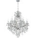 Maria Theresa 13 Light 28 inch Polished Chrome Chandelier Ceiling Light in Clear Hand Cut