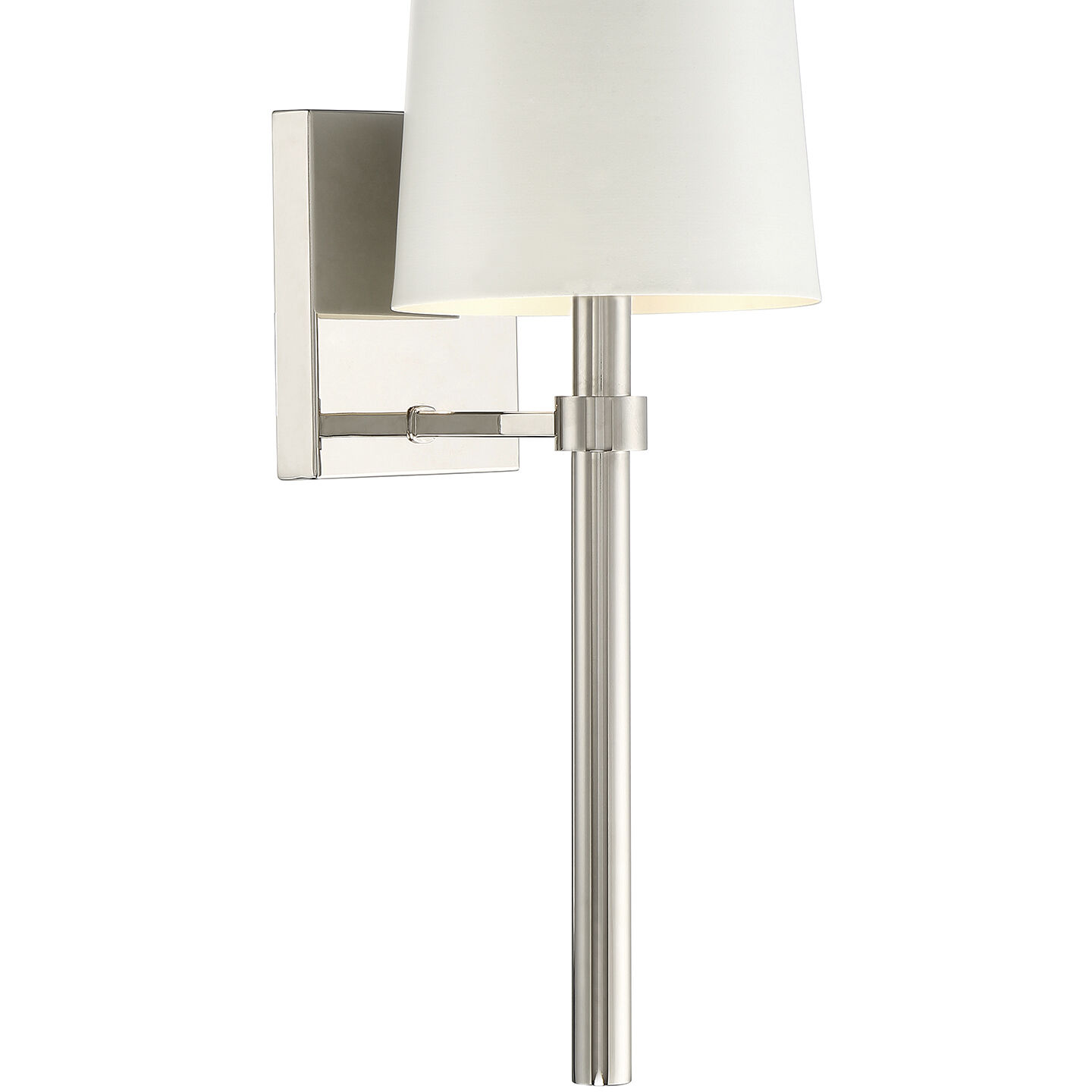 Bromley Bath Sconce Wall Light in Polished Nickel