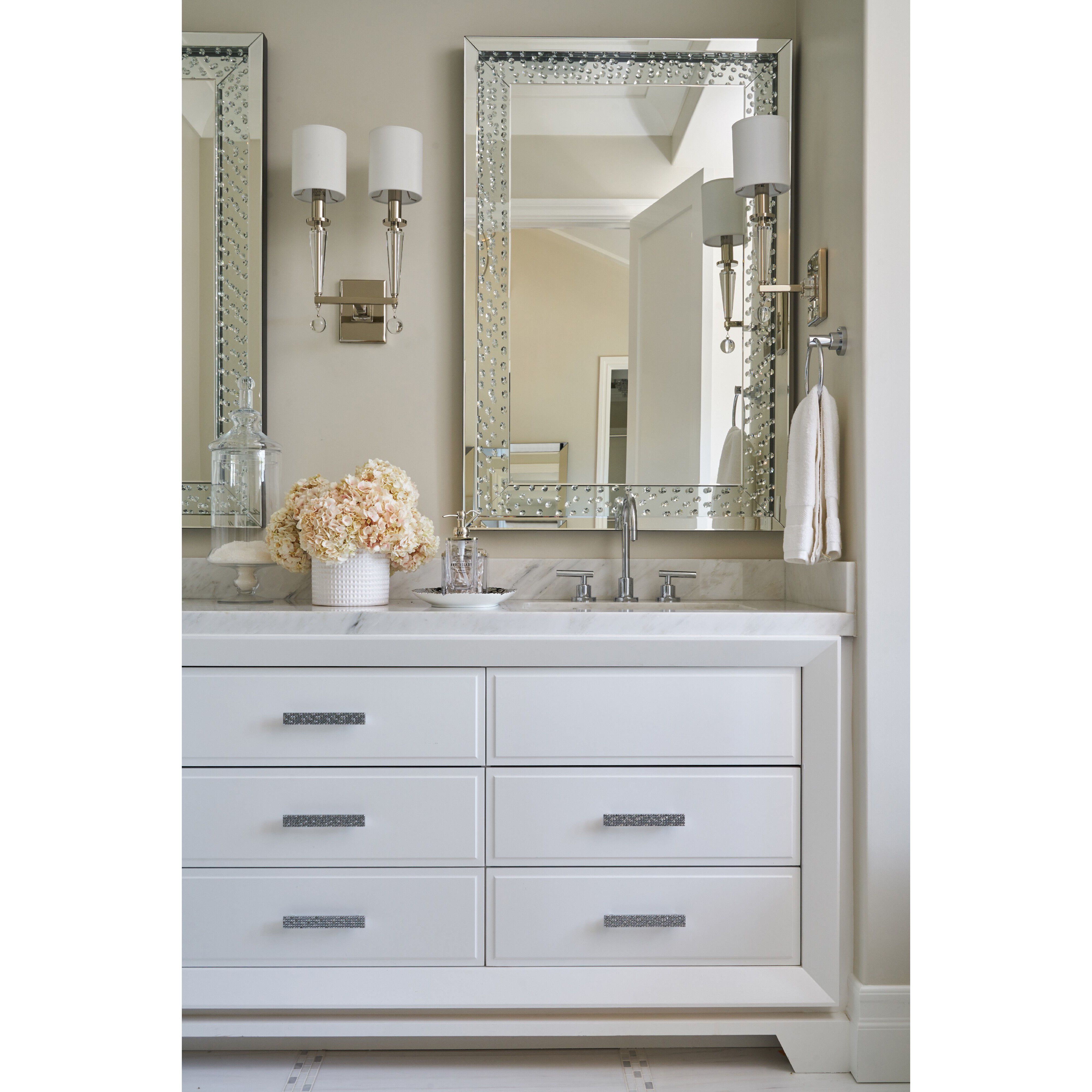 Paxton Sconce Wall Light in Polished Nickel