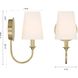 Payton 1 Light 5.5 inch Vibrant Gold Sconce Wall Light