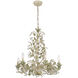 Josie 6 Light 25 inch Champagne Green Tea Chandelier Ceiling Light