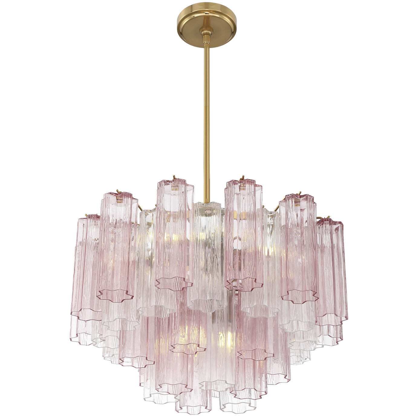 Addis 9 Light 22 inch Aged Brass Chandelier Ceiling Light in Spring