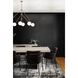 Omni 6 Light 46.5 inch Aged Brass Chandelier Ceiling Light