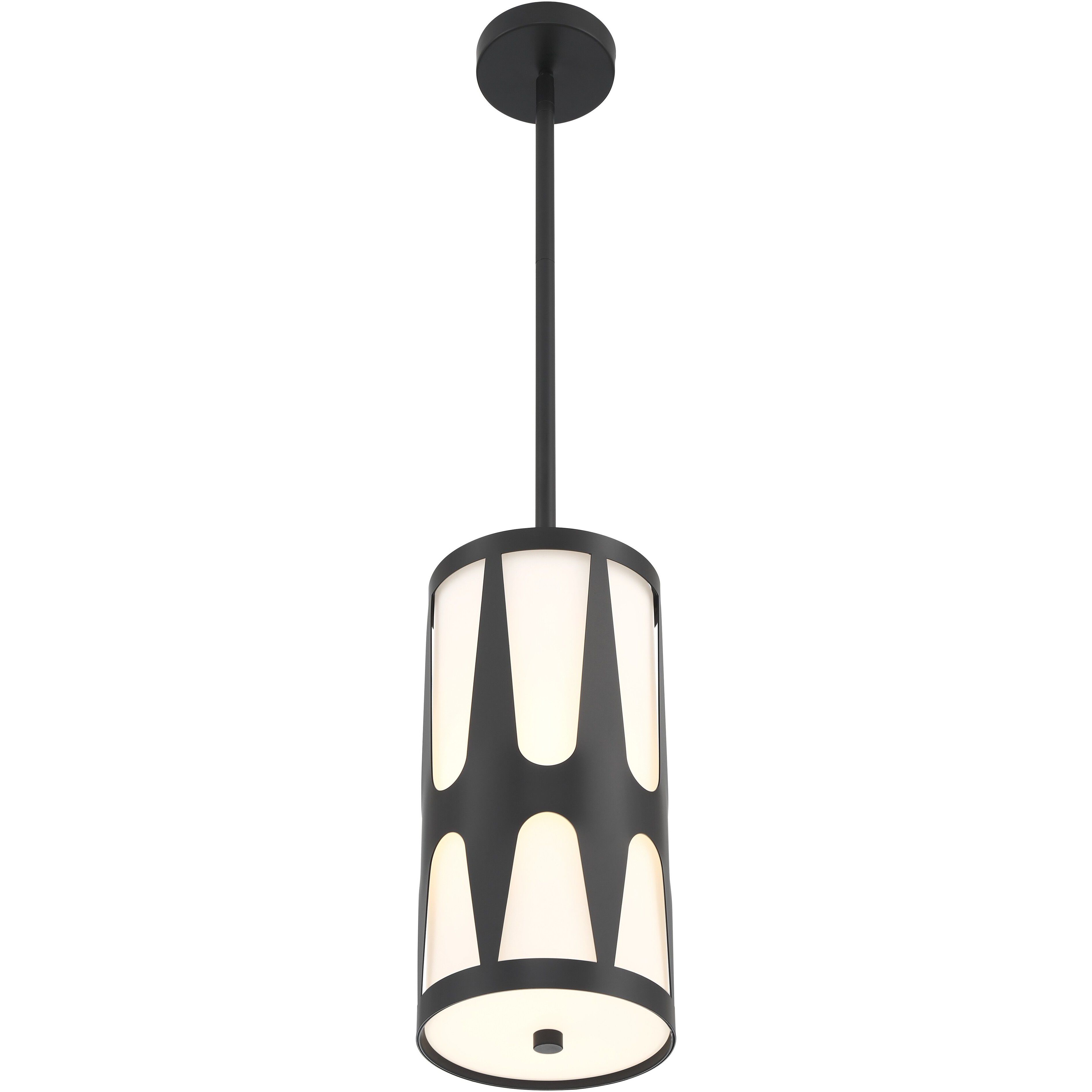 Royston 1 Light 7 inch Black Mini Pendant Ceiling Light