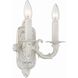 Paris Market Sconce Wall Light in Antique White