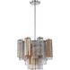 Addis 4 Light 17.75 inch Polished Chrome Chandelier Ceiling Light in Autumn