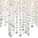 Winham 8 Light 36 inch Black Forged Linear Chandelier Ceiling Light