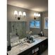 Sylvan 3 Light 23.25 inch Black Forged Bathroom Vanity Light Wall Light