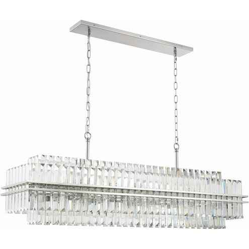 Hayes 16 Light 50 inch Polished Nickel Chandelier Ceiling Light