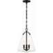Voss 3 Light 11 inch Matte Black Pendant Ceiling Light