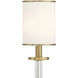 Hatfield 8 Light 33.25 inch Vibrant Gold Chandelier Ceiling Light
