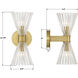 Lotus Bath Wall Light