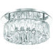 Kinsley 1 Light 12 inch Polished Chrome Flush Ceiling Light