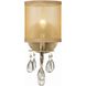 Hampton Bath Sconce Wall Light in Antique Brass