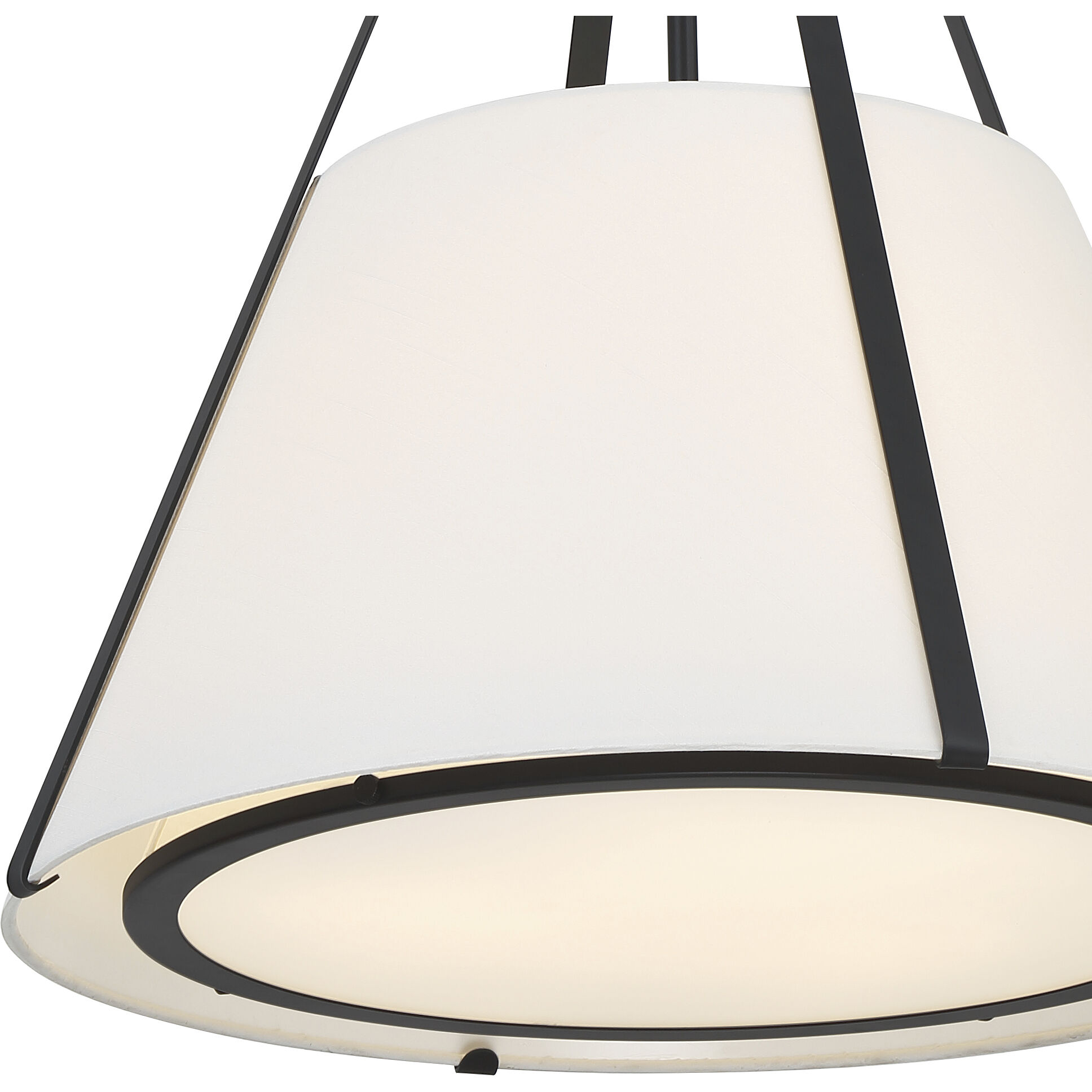 Fulton 3 Light 20 inch Black Pendant Ceiling Light