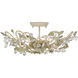Josie 5 Light 20.5 inch Champagne Green Tea Semi Flush Ceiling Light