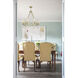 Baxter 8 Light 31.5 inch Aged Brass Chandelier Ceiling Light