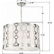 Jennings 5 Light 24.25 inch Polished Nickel Pendant Ceiling Light