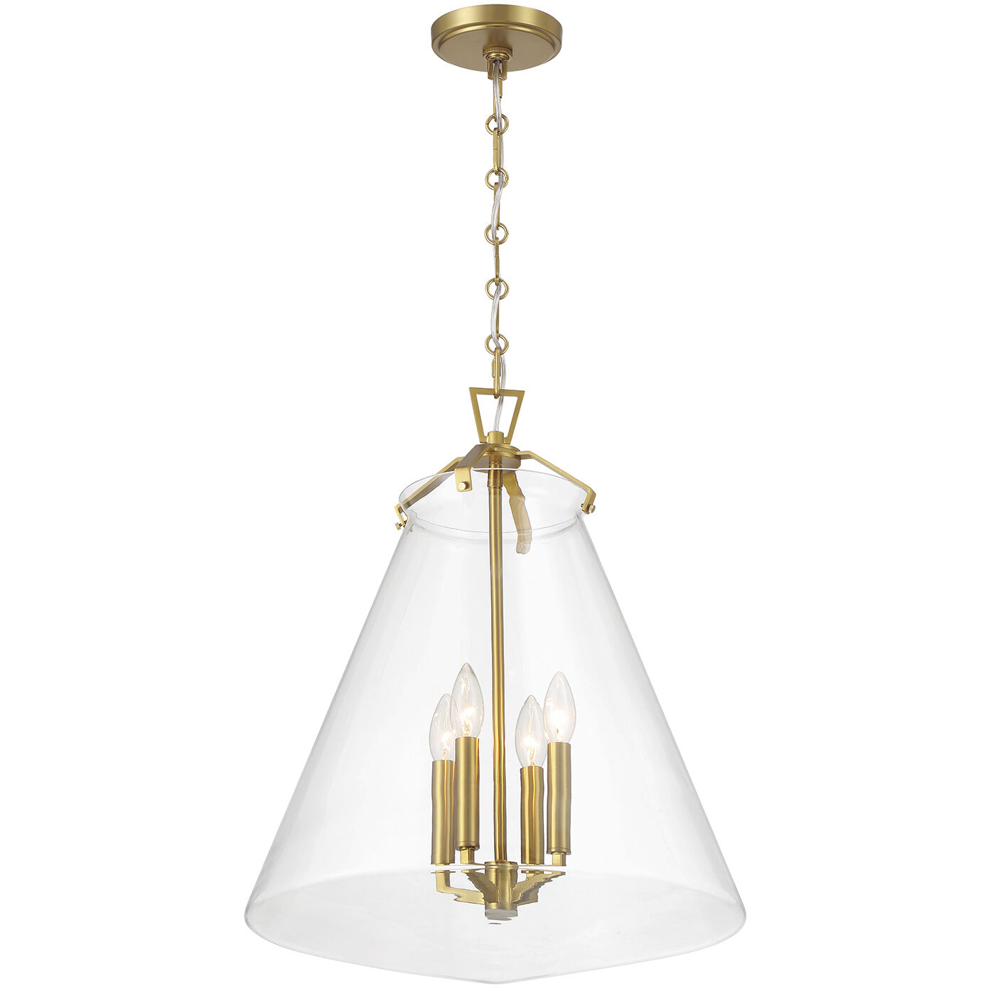 Voss Pendant Ceiling Light in Luxe Gold
