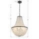Brielle 6 Light 18 inch Dark Bronze Chandelier Ceiling Light