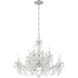 Maria Theresa 12 Light 29 inch Polished Chrome Chandelier Ceiling Light in Clear Spectra