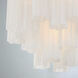 Addis 4 Light 17.75 inch Aged Brass Mini Chandelier Ceiling Light in White
