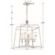 Sylvan 4 Light 21.5 inch Polished Nickel Chandelier Ceiling Light