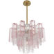 Addis 6 Light 19.75 inch Aged Brass Chandelier Ceiling Light in Spring