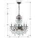 Legacy 6 Light 23 inch English Bronze Chandelier Ceiling Light in Clear Hand Cut