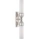 Wilcox Bath Wall Light in Polished Nickel