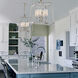 Sylvan 4 Light 21.5 inch Polished Nickel Lantern Chandelier Ceiling Light