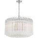 Lofton 7 Light 24 inch Polished Nickel Chandelier Ceiling Light